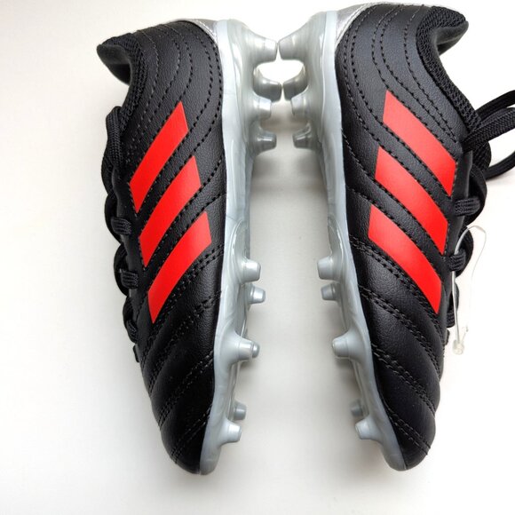 adidas Other - Adidas Copa 19.3 FG Kid's Boy's Soccer Cleats F35465 Black Red Silver Sz 10.5